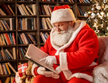 story time with santa in lincoln city, or